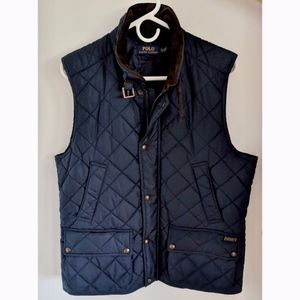 Polo by Ralph Lauren Diamond Quilted Navy Vest